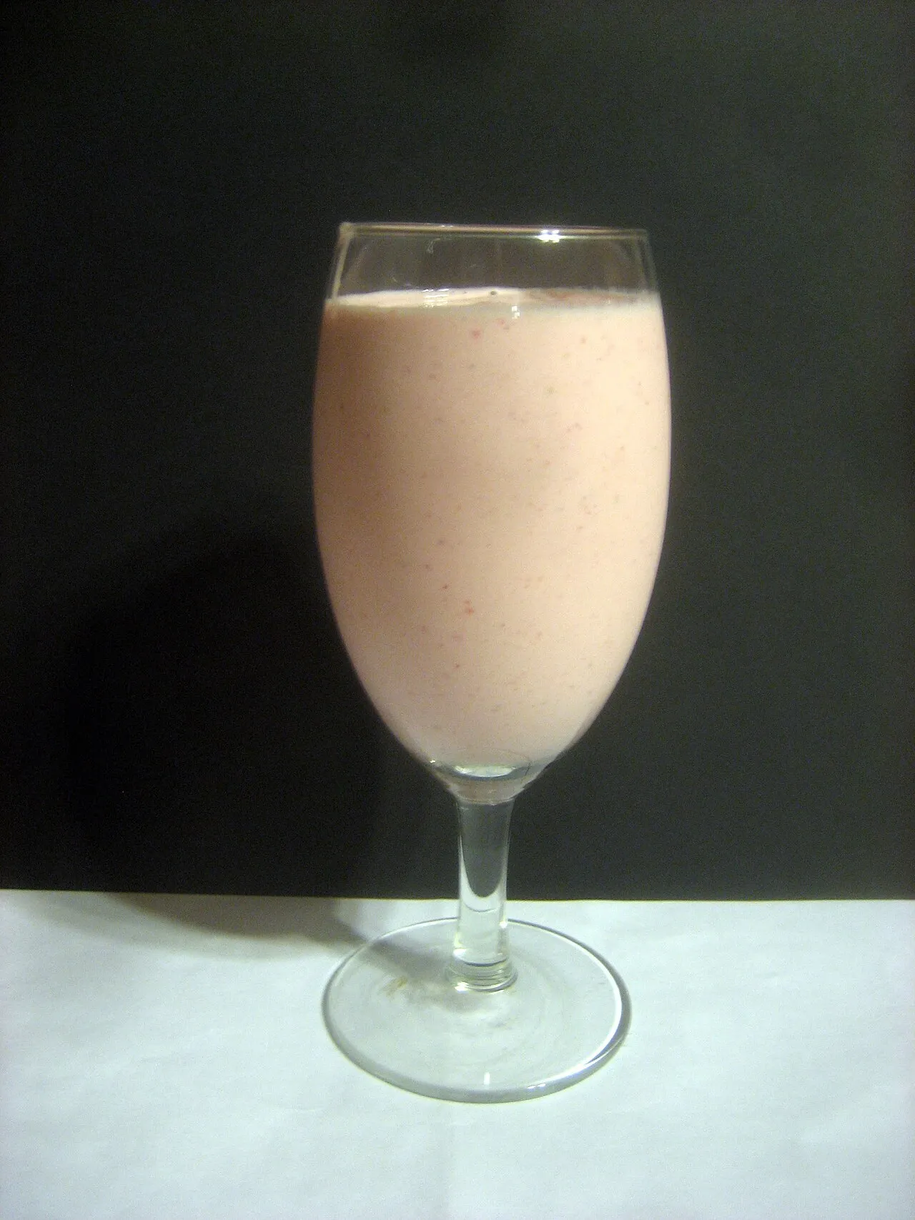 Banane-Erdbeer Joghurt Slush