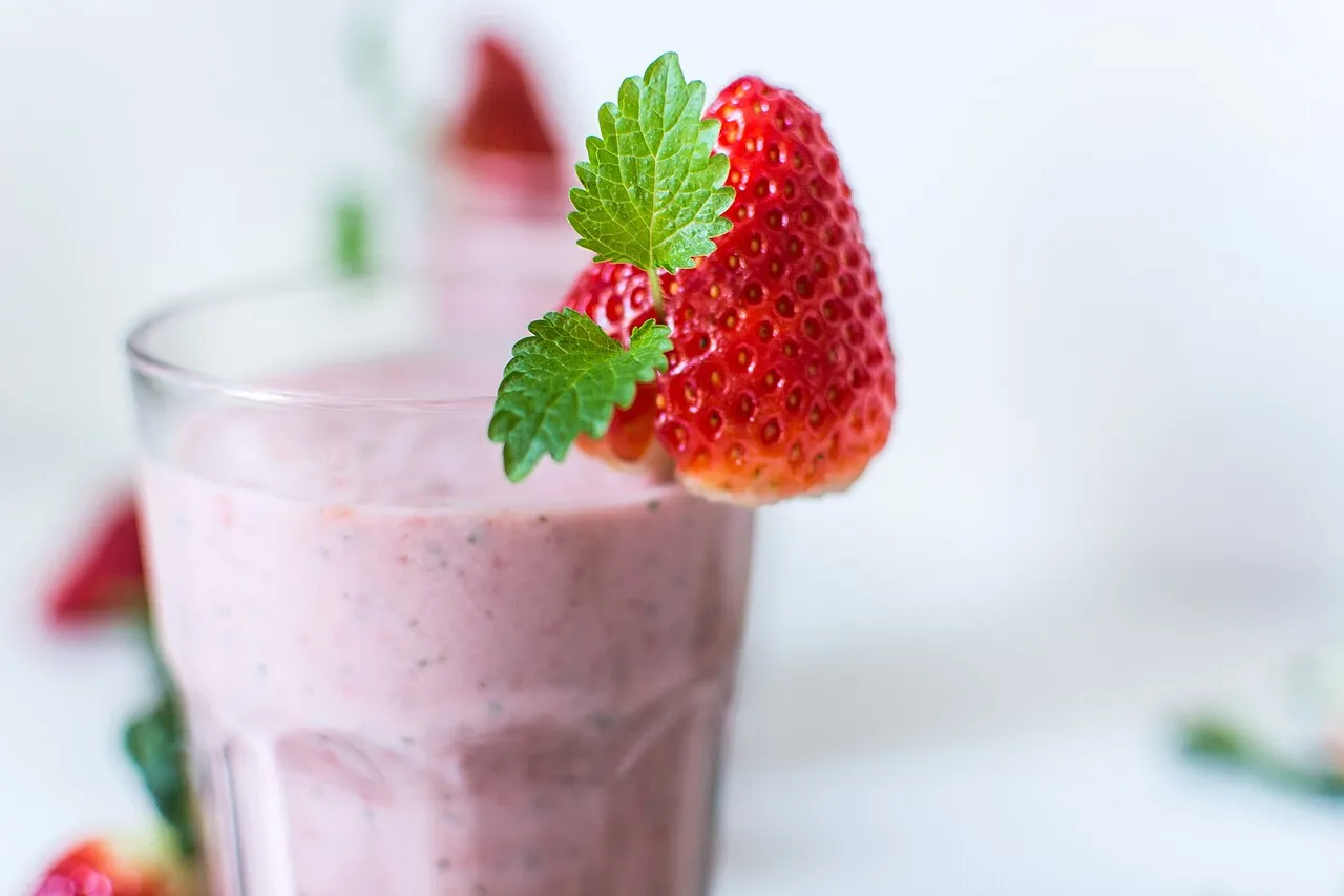 Erdbeer Milchshake