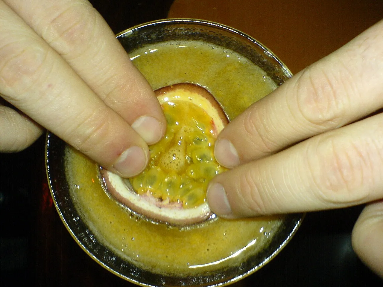 Frozen Pornstar Martini