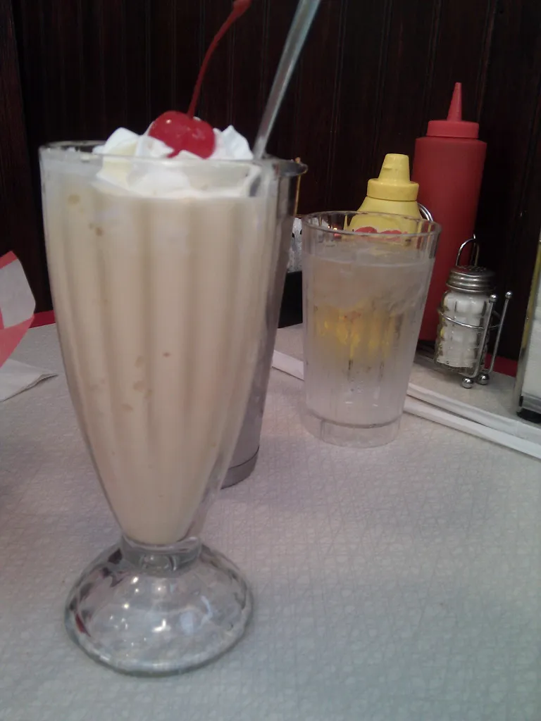 Karamell Milchshake