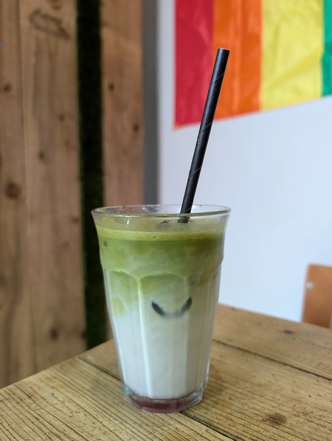 Matcha-Limonade Slush