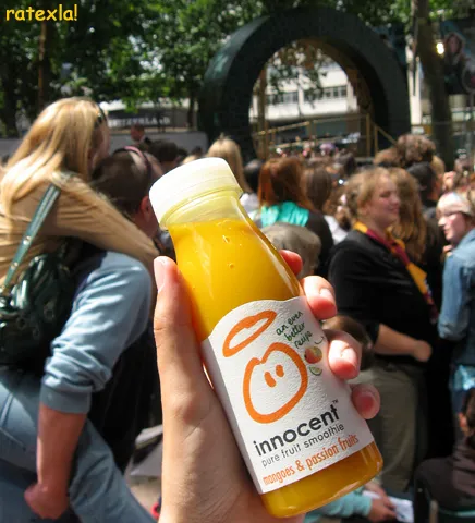 Pfirsich-Maracuja Smoothie Slush